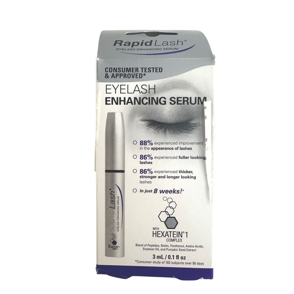 RapidLash Women Clear Hexatein 1 Complex Eyelash Enhancing Serum 3ml 0.1 fl oz